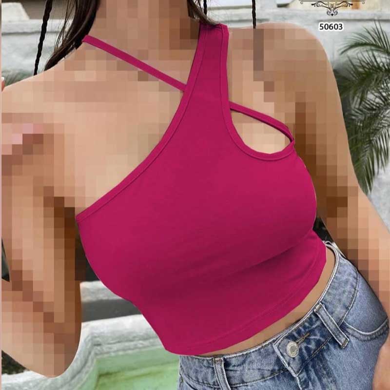 کراپ یقه رومی بندی (پک 6 عددی)