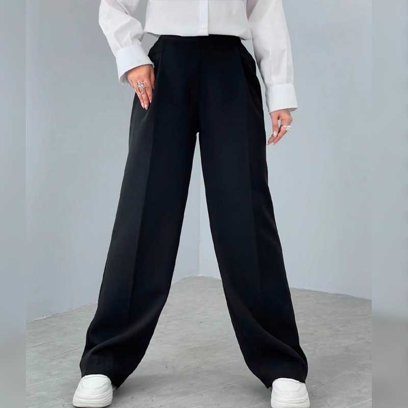 شلوار نیم بگ جلو دوخت ( پک 4 عددی)