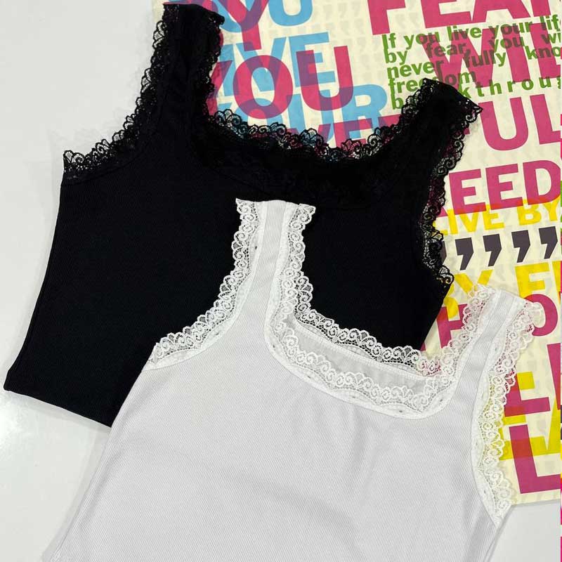 کراپ یقه گیپور (پک 4 عددی)