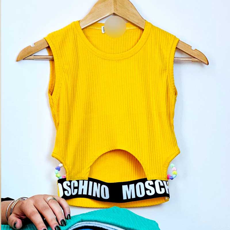 کراپ نیمتنه فانتزی (پک 8 عددی)