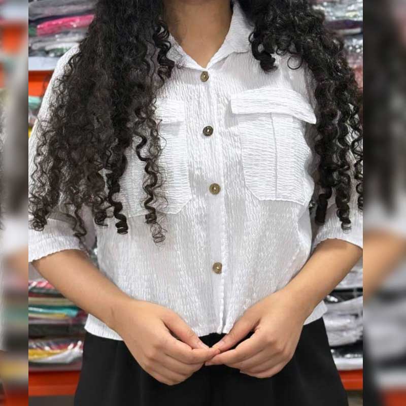 کت ۲ جیب جلو دکمه چوبی (پک 5 عددی)