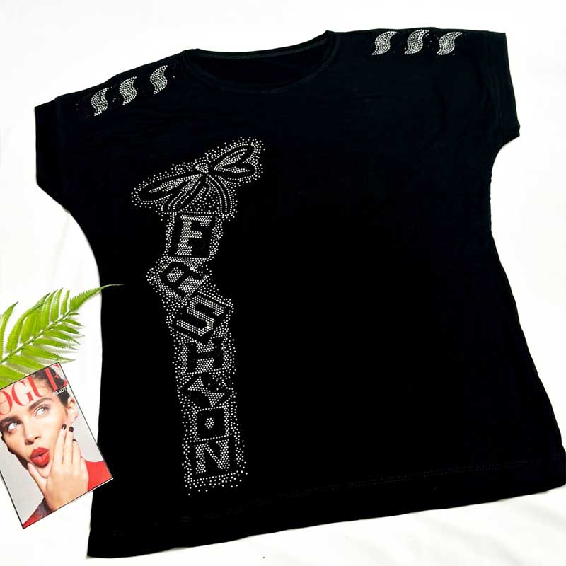 تیشرت سنجاق فونت (پک 6 عددی)