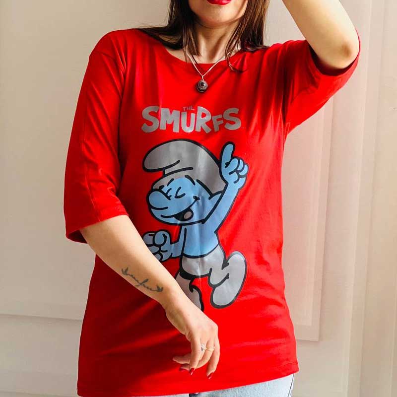 تیشرت چاپ زول عروسکی (پک 6 عددی)