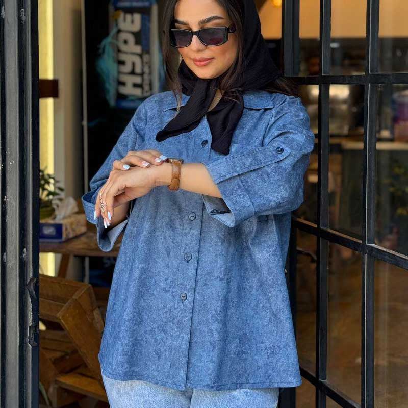 باکسی جلو دکمه یقه مردانه (پک 5 عددی)