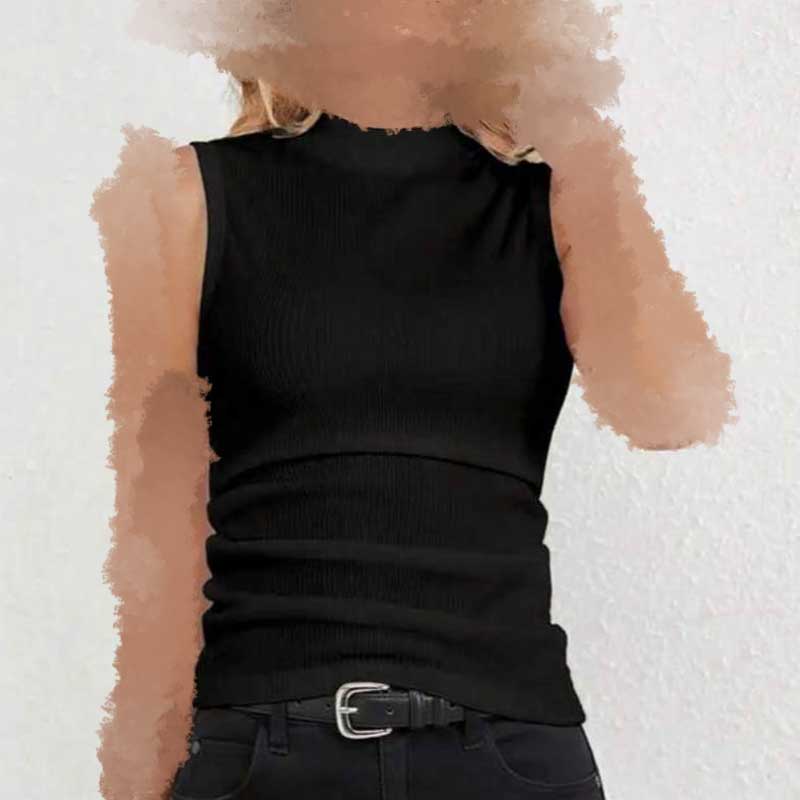 تاپ بیسیک یقه ۵ سانت (پک 4 عددی)