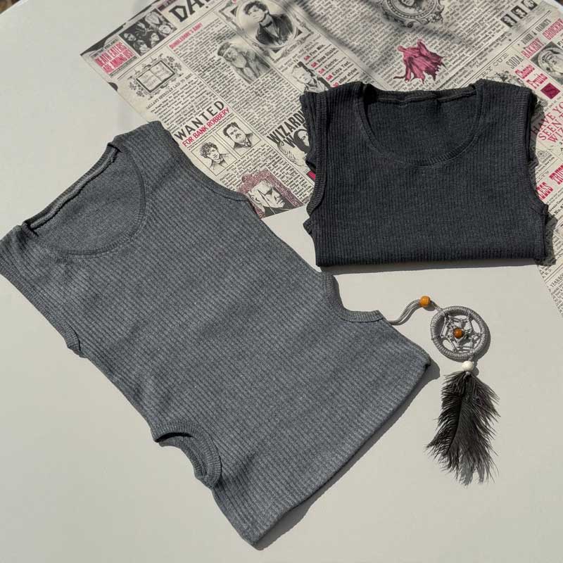 تاپ یقه گرد اشکی (پک 4 عددی)