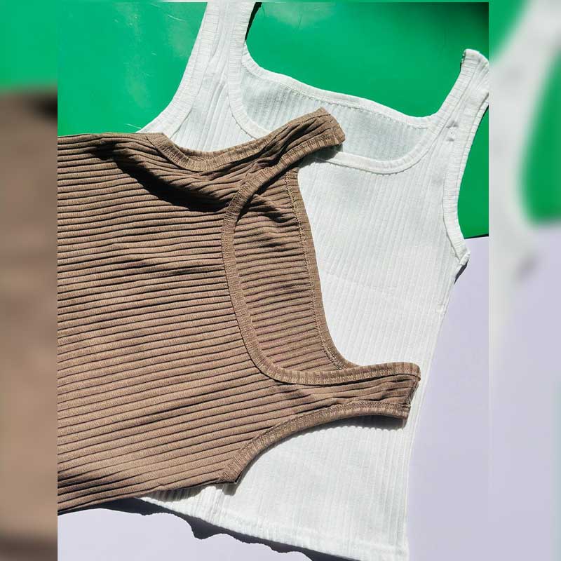 کراپ خشتی پشت بلند (پک 8 عددی)