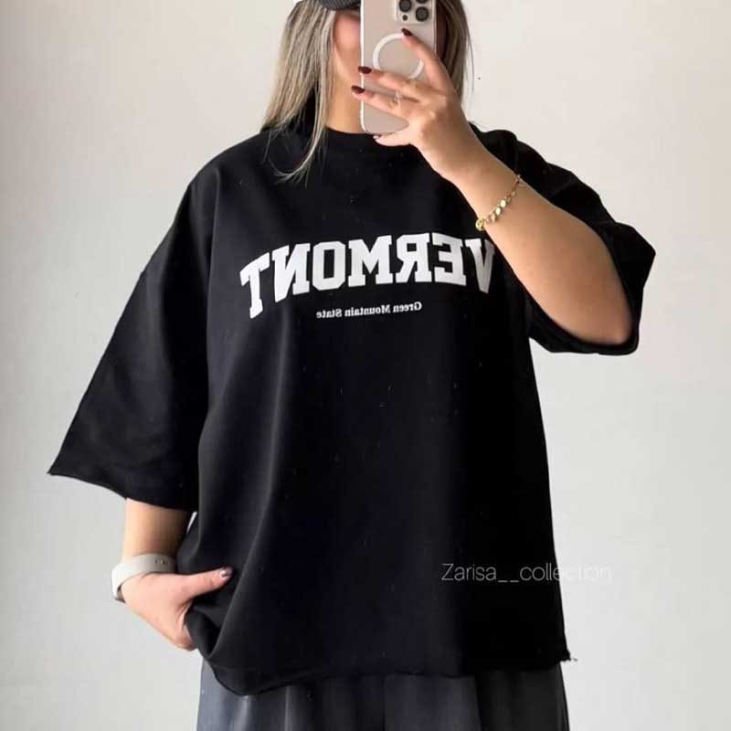 تیشرت لانگ لش vermonet (پک 6 عددی)