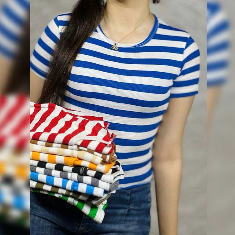 کراپ آستین رگنال ( پک 5 عددی)