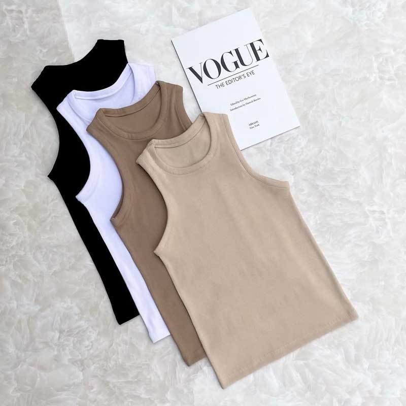 تاپ حلقه ای بیسیک قواره داره ( پک 3 عددی)