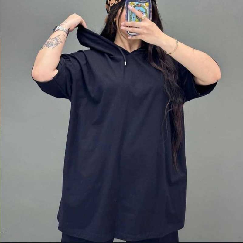 لانگ کلاهدار بیسیک ساده ( پک 6 عددی)