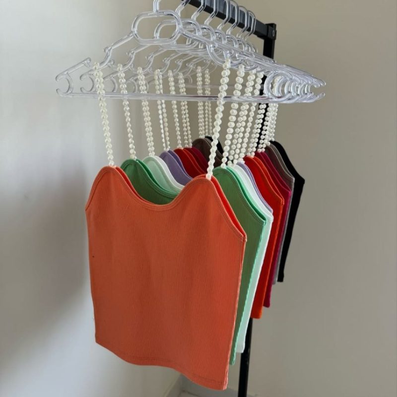 کراپ تاپ بند مروارید (پک 6 عددی)