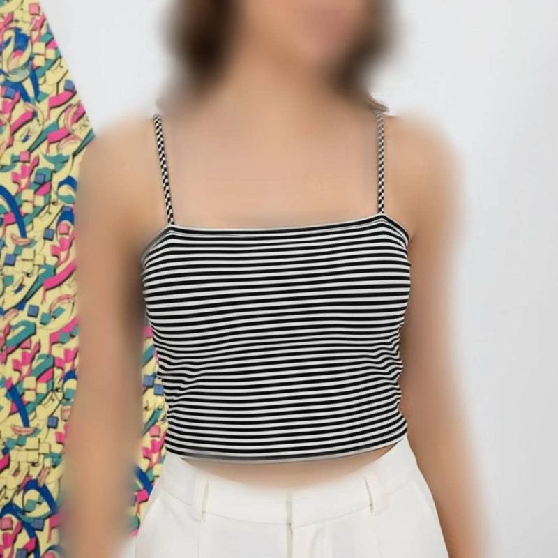 تاپ بند کفشی راه راه (پک 6 عددی)