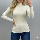 بلوز یقه اسکی ۳ سانت عمده (پک 6 عددی)