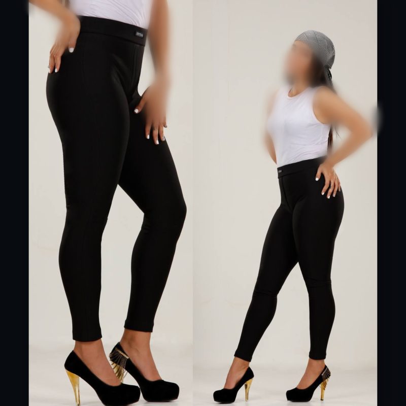 شلوار لگ زنانه جذب قد ۹۰ عمده (پک 3 عددی)