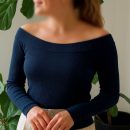 بلوزاستین بلند یقه دلبر عمده (پک 6 عددی)