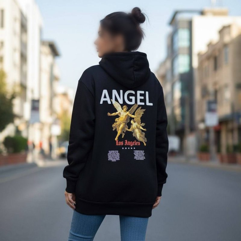 هودی قواره داره پشت چاپ (پک 5 عددی)