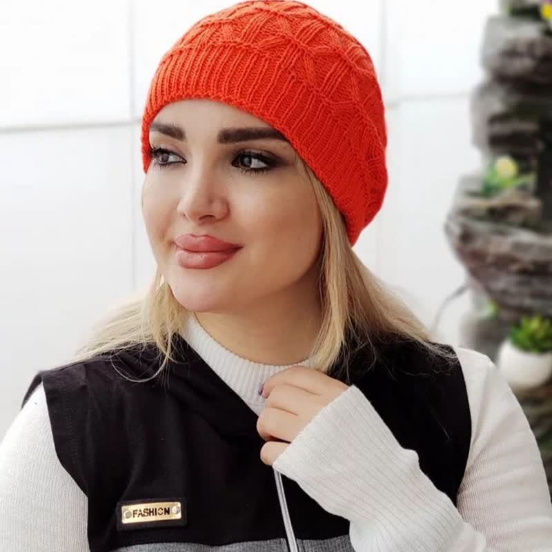 کلاه بافت حصیری رنگی