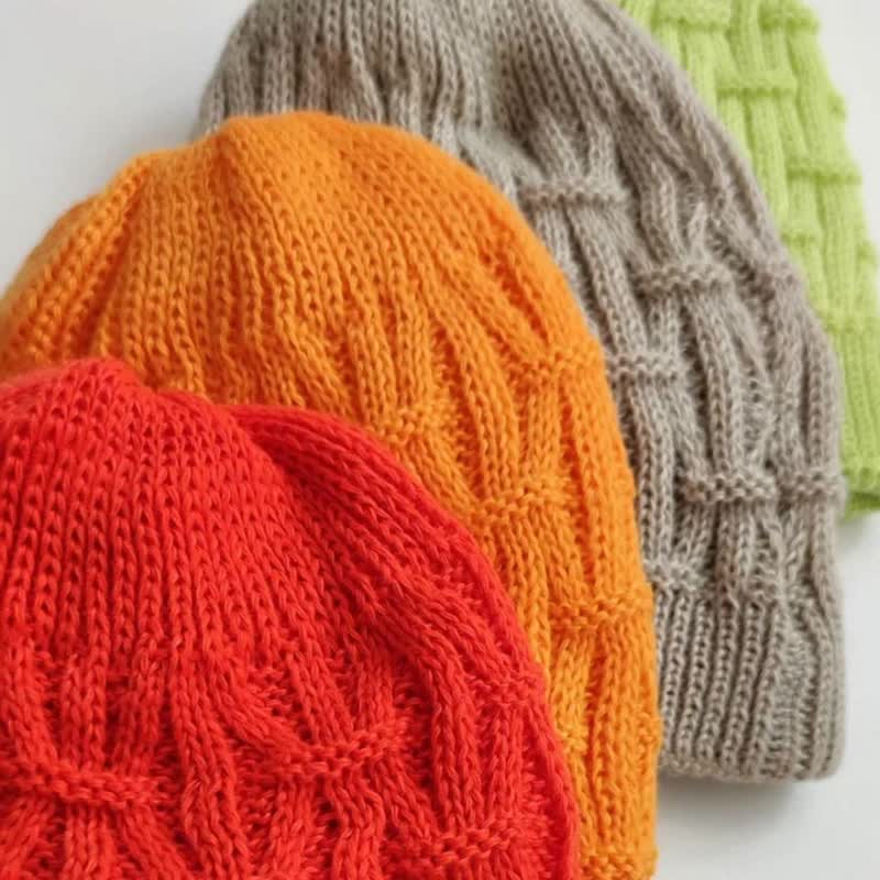 کلاه بافت حصیری رنگی