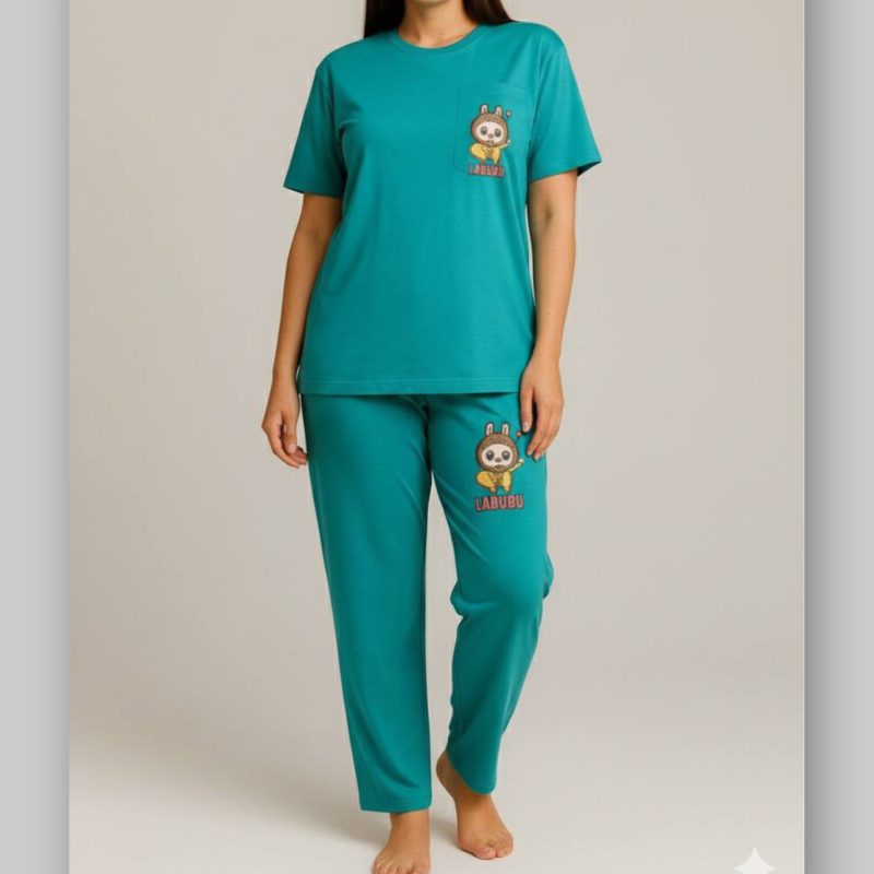 تیشرت شلوار لانگ جیب دار عمده (پک 4 عددی)