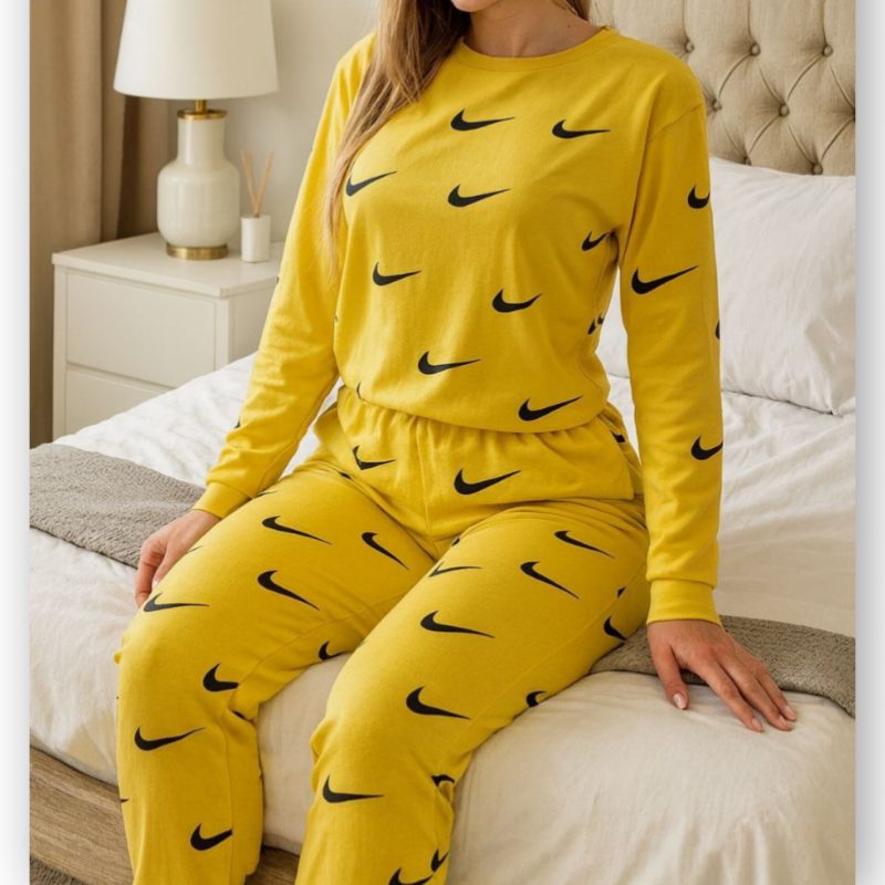 بلوز و شلوار چاپ نایکی عمده (پک 6 عددی)