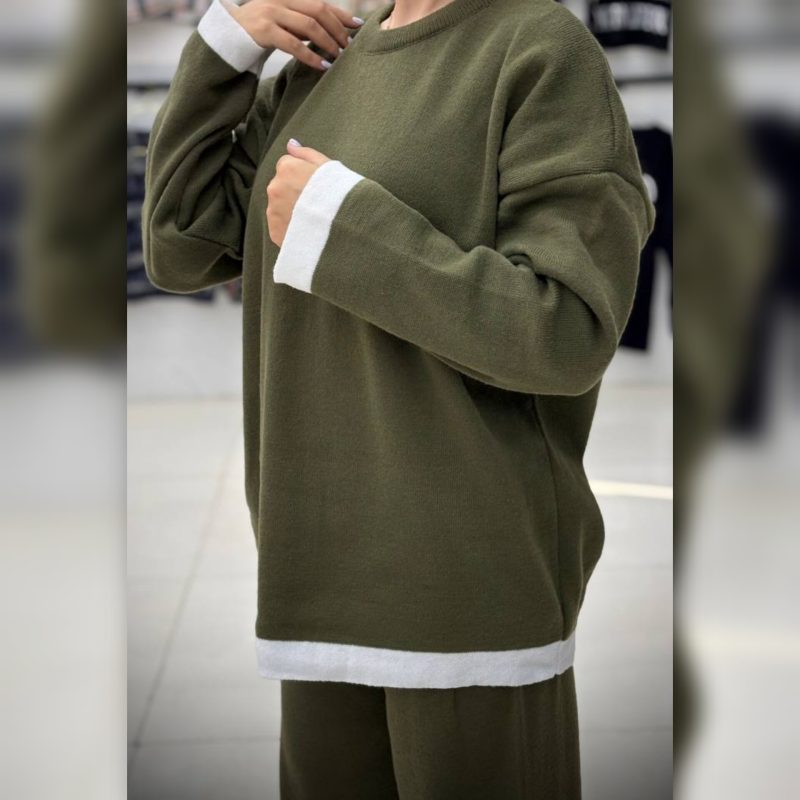 ست بلوز و شلوار بافت عمده (پک 4 عددی)