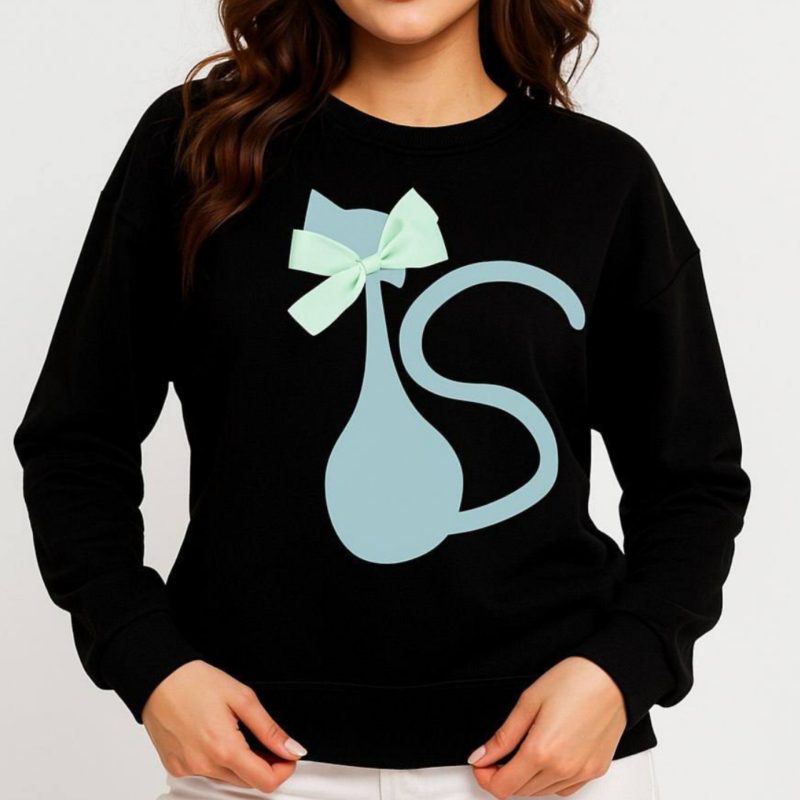 ️کراپ آستین دار گربه عمده (پک 6 عددی)