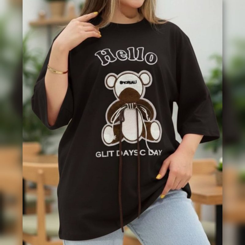 تیشرت لانگ بندی عمده (پک 6 عددی)