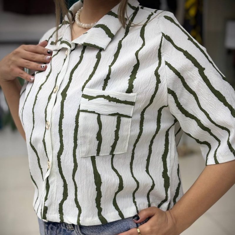 شومیز کراپ پری عمده (پک 5 عددی)