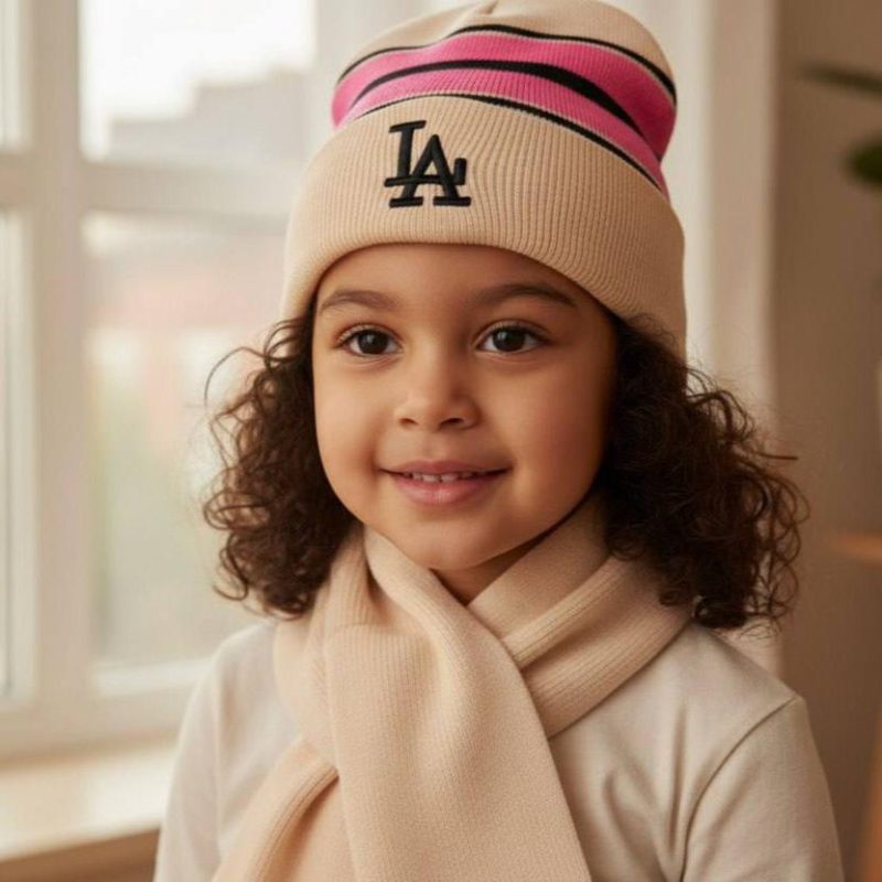 ست شال و کلاه گلدوزی میکس عمده (پک 6 عددی)