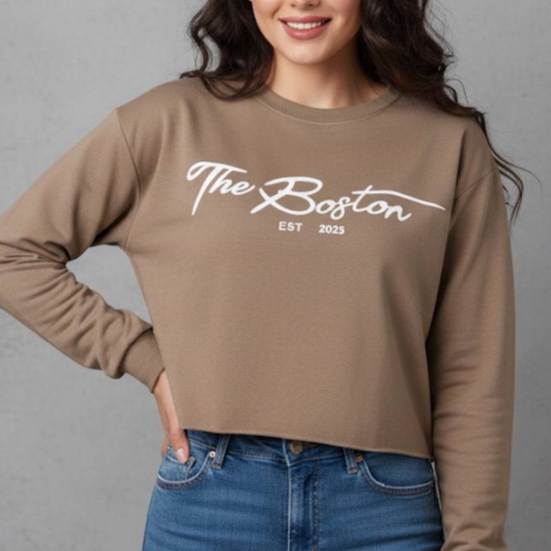 کراپ باکسی آستین بلند عمده (پک 6 عددی)