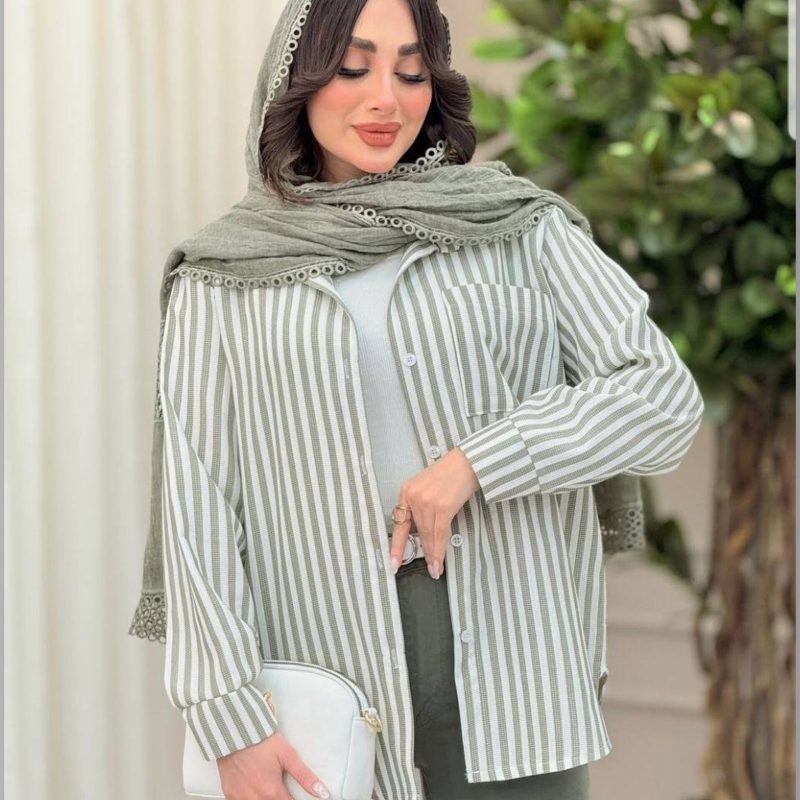 ️شومیز تک جیب پری عمده (پک 6 عددی)