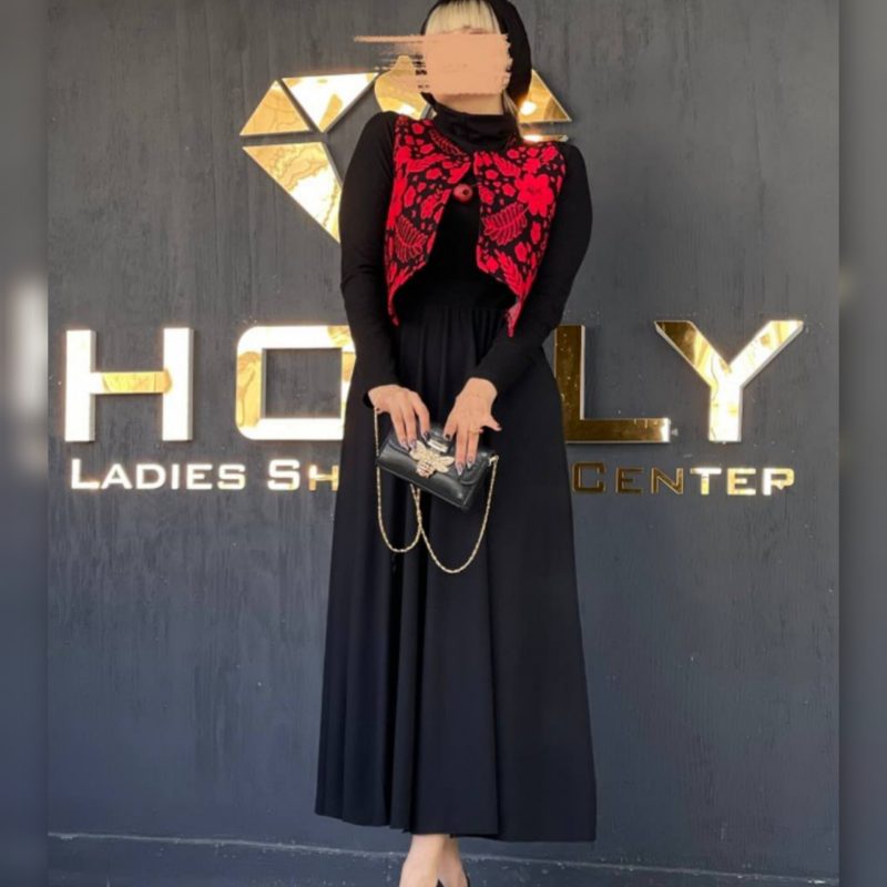 ️جلیقه و دامن  همتا عمده (پک 2 عددی)