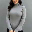 ️بلوز یقه اسکی گلدوزی LV عمده (پک 6 عددی)️