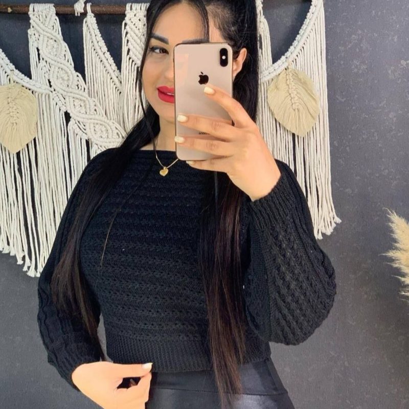 ️کراپ بافت فندقی عمده (پک 6 عددی)️