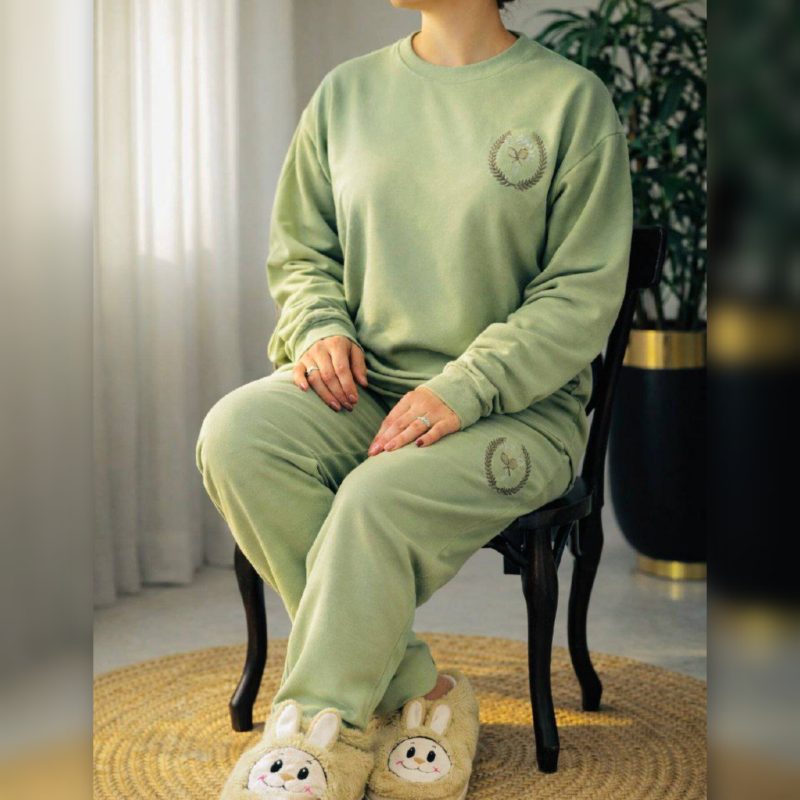 ست بلوزشلوار چاپ بیس‌بال عمده (پک 6 عددی)️