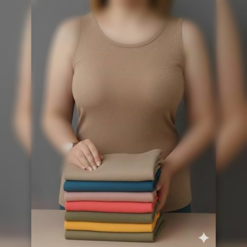 ️️تاپ حلقه ای بیسیک عمده (پک 5 عددی)️