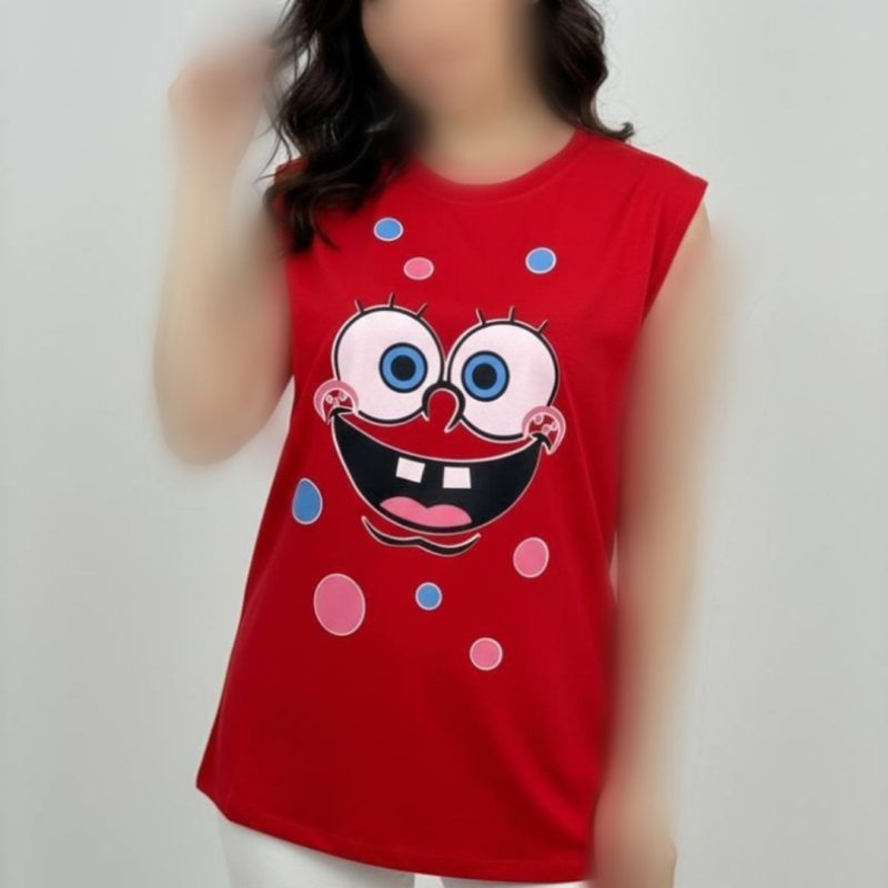 تاپ قواره دار استیکری عمده (پک 6 عددی)