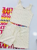 ست کراپ و‌ شورتک zara عمده (پک 6 عددی)