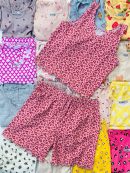 ست کراپ شورتک ZARA عمده (پک 6 عددی)