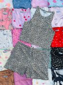 ست کراپ شورتک ZARA عمده (پک 6 عددی)