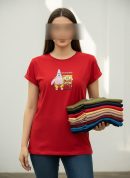 تیشرت استین سرخود باب اسفنجی عمده (پک 5 عددی)