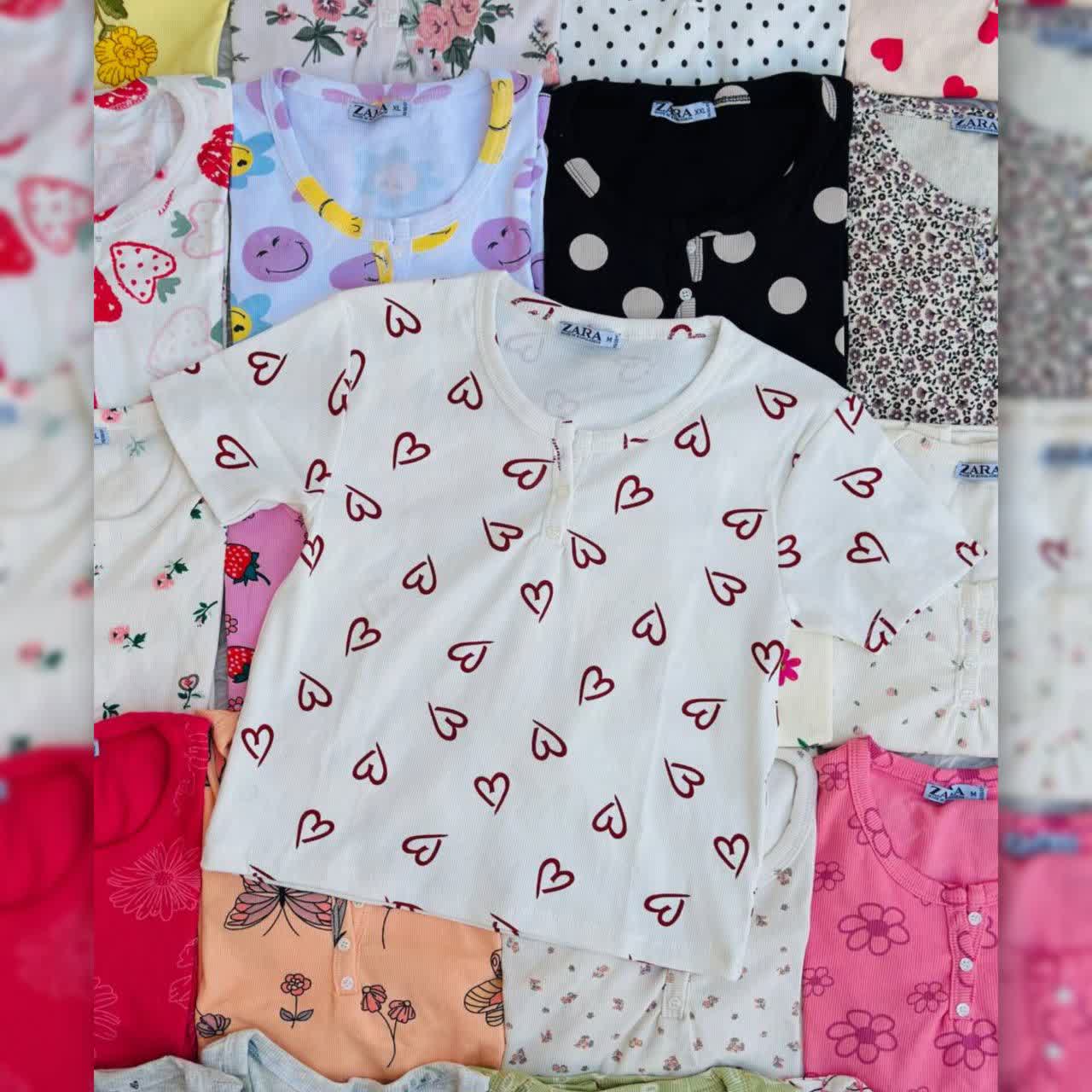 کراپ ZARA قواره دارعمده (پک 6 عددی)
