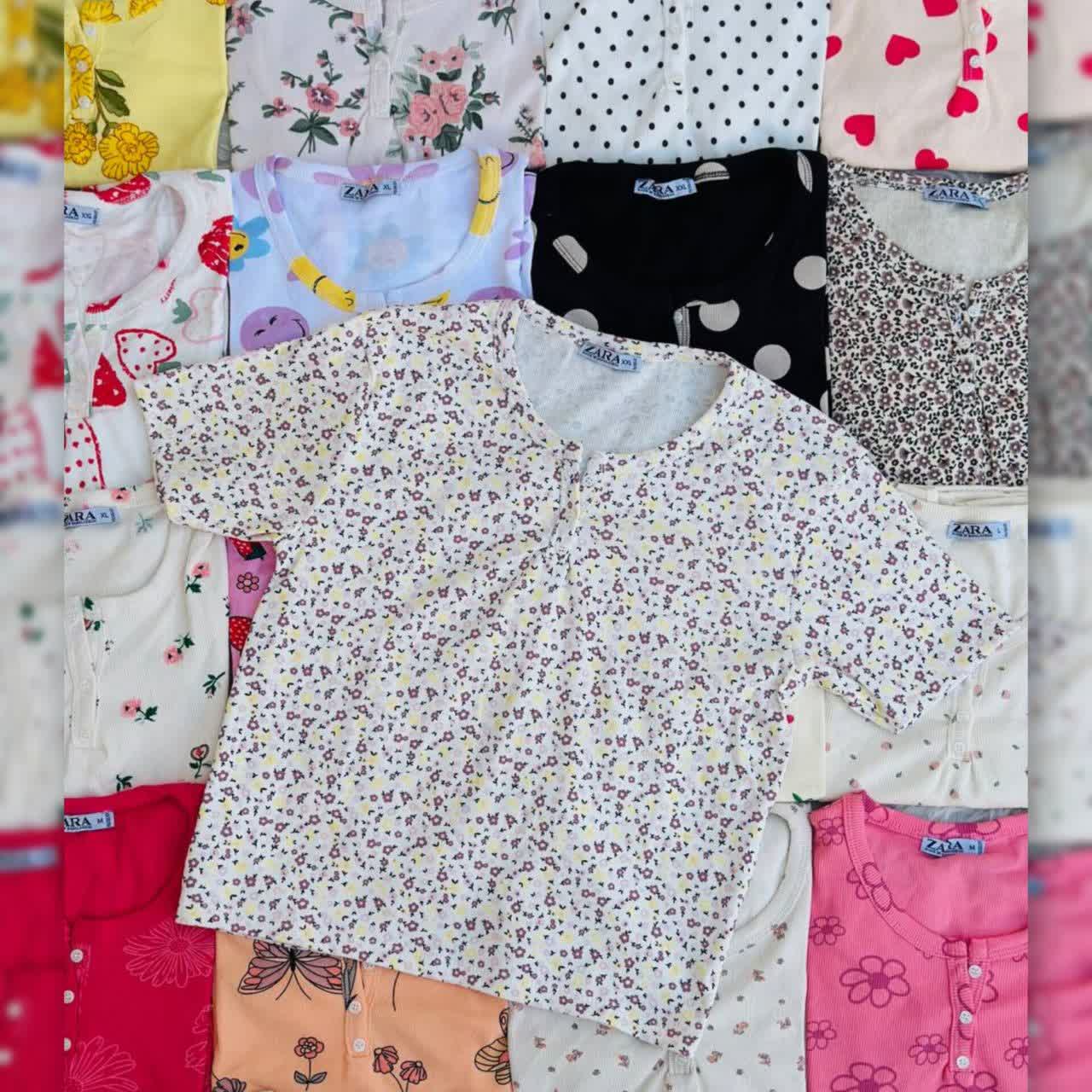کراپ ZARA قواره دارعمده (پک 6 عددی)